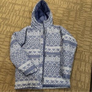 Columbia Girls Horizon Ride Jacket Full Zip Hooded Winter Ski Snow Sz XL 1557141